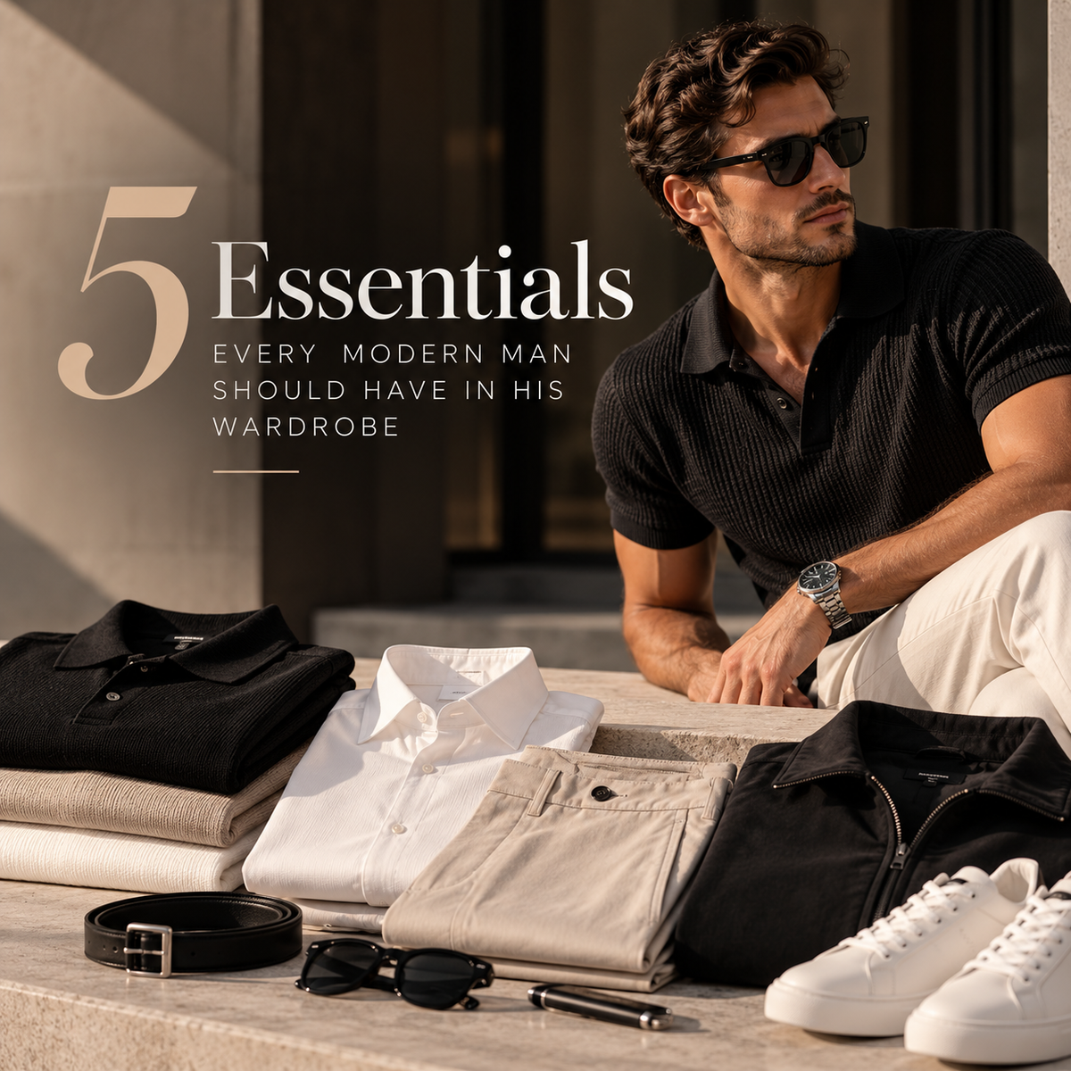 5 Essentials Every Modern Man Should Have in His Wardrobe