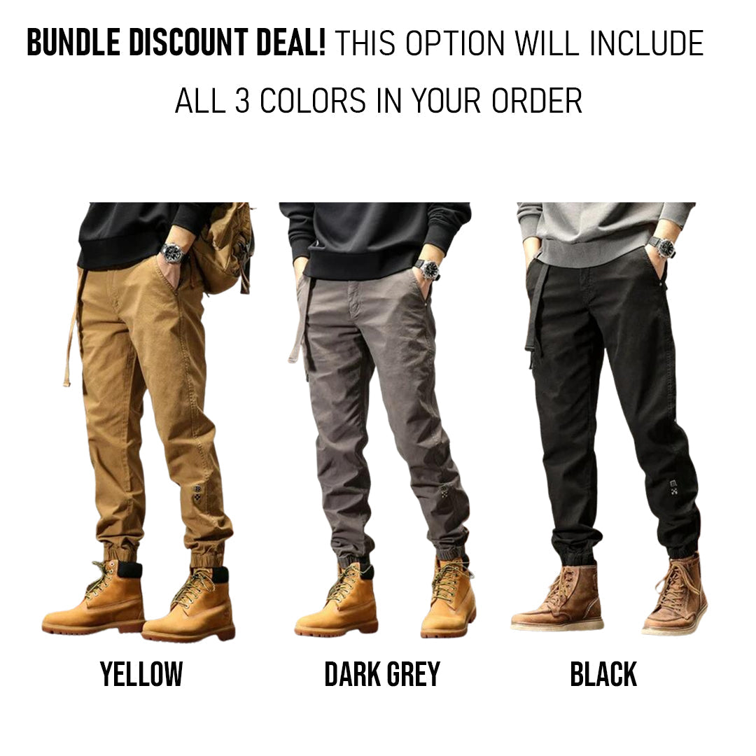 Hybrid Denim Cargo Pants