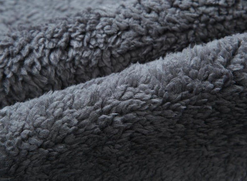 Fleece Knitted Luex Vest Sweater