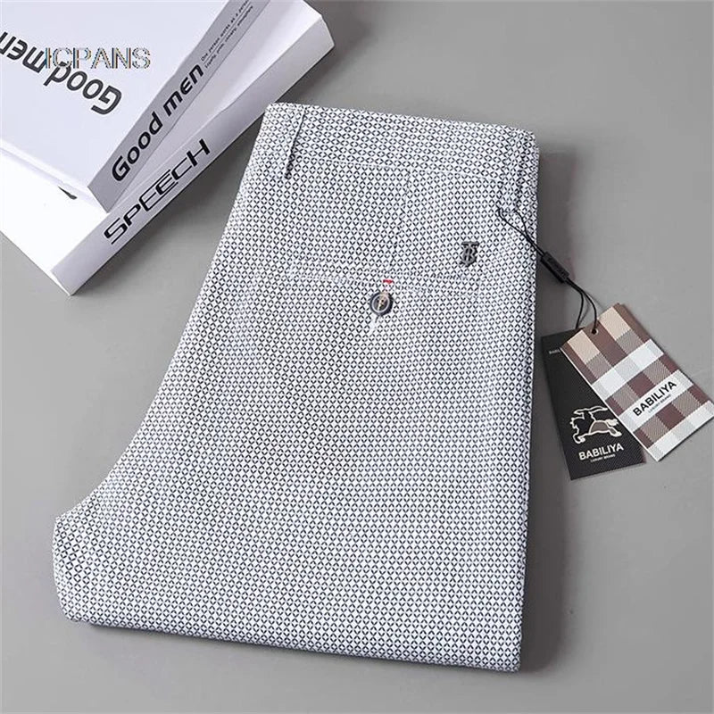 Plaid Casual Pants