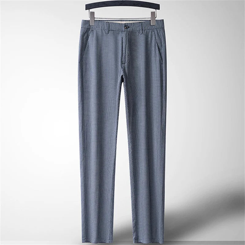 Plaid Casual Pants