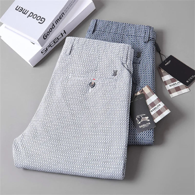 Plaid Casual Pants