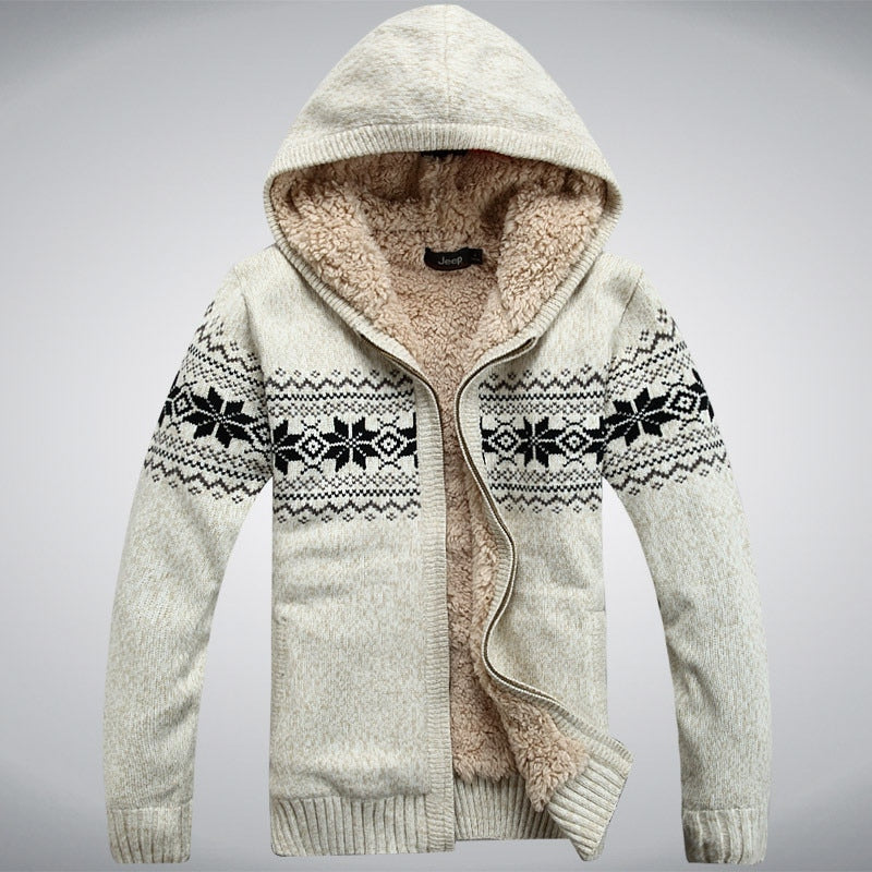 Hooded Winter Sweater
