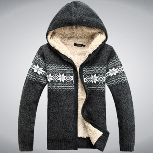Hooded Winter Sweater