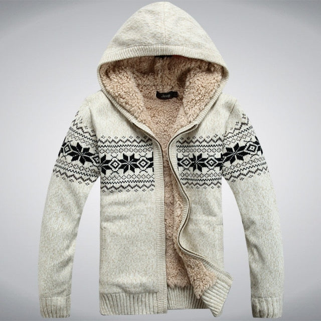 Hooded Winter Sweater