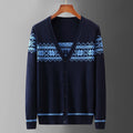 Rivingstore Plaid Knitted Cardigan
