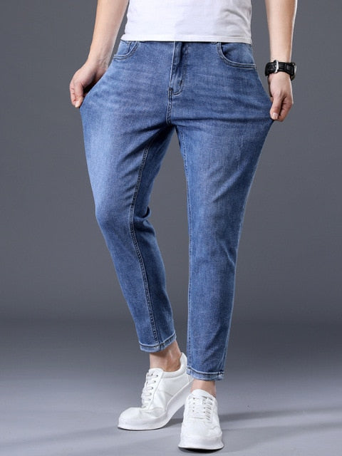 Thin Ankle Stretch Jeans